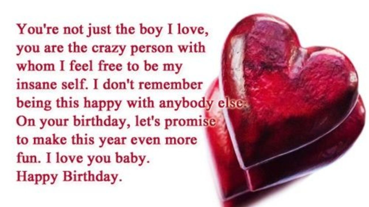 Should i for what his my boyfriend birthday make The 8