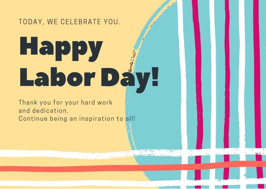 Happy Labor Day Messages to Boss