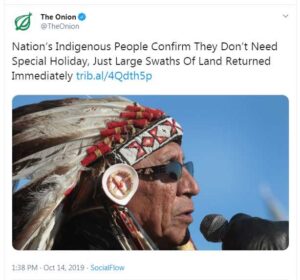 indigenous peoples day memes